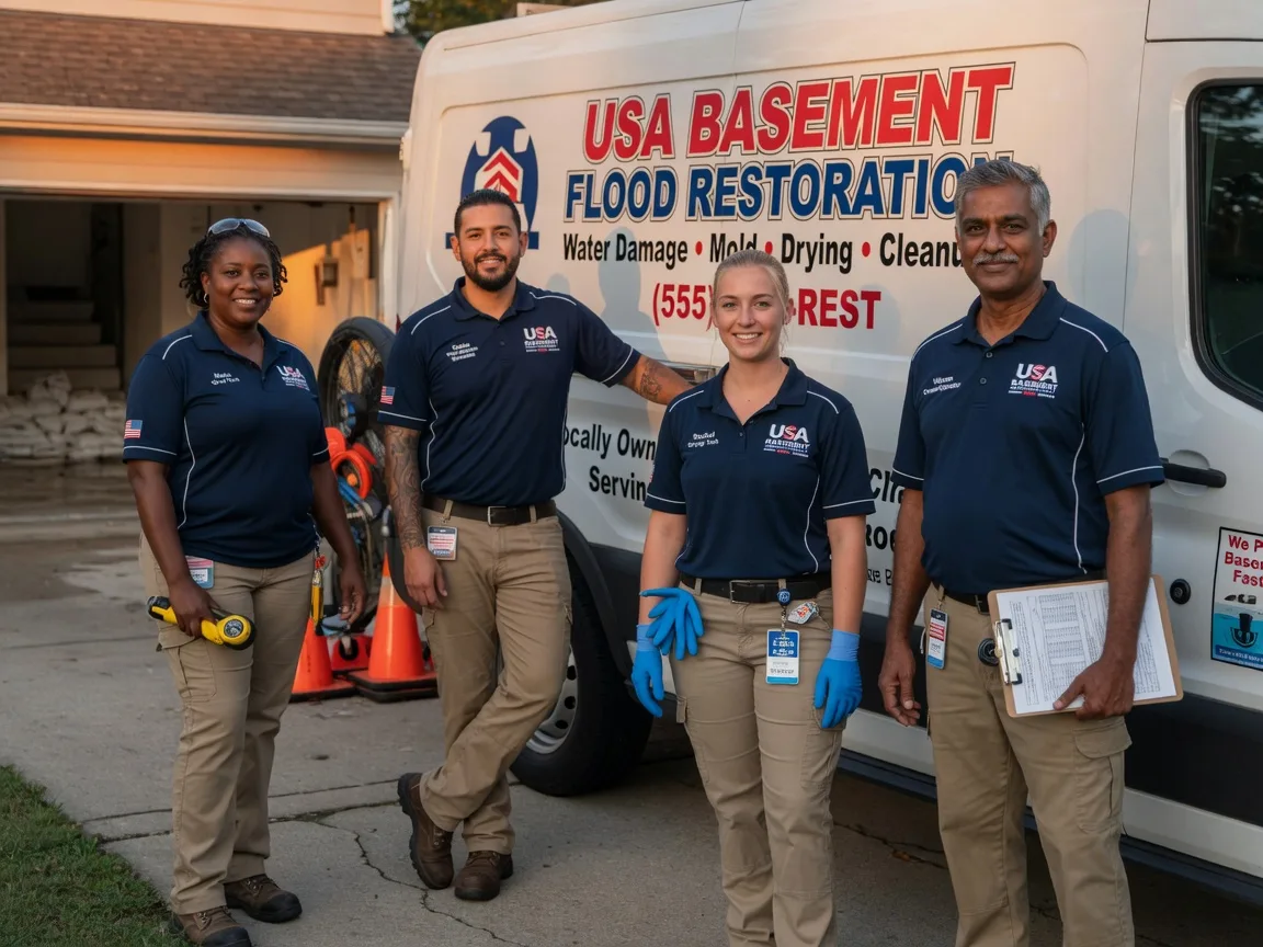 Basement Flood Cleanup company in Pine Prairie, LA
