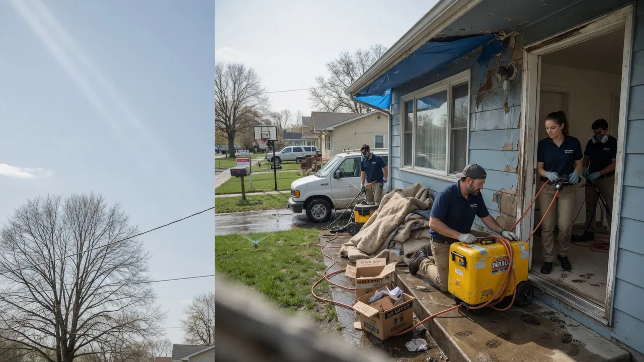 Basement Flood Cleanup in Pine Prairie, LA near me